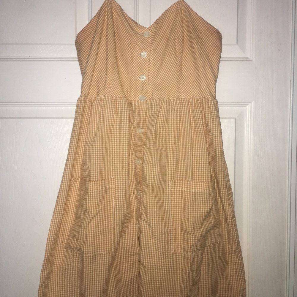 Forever 21 yellow babydoll dress